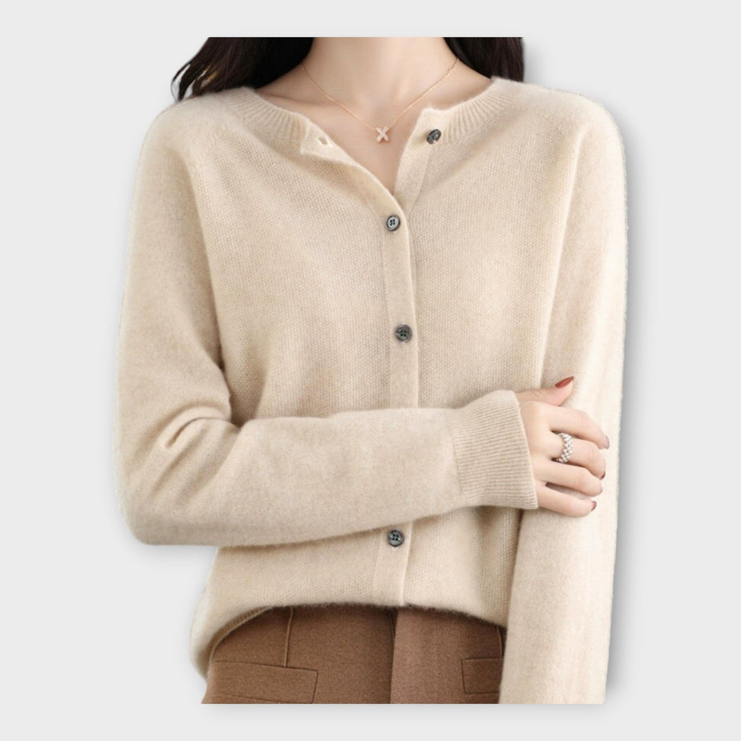 Κομψή Ζακέτα με Κουμπιά