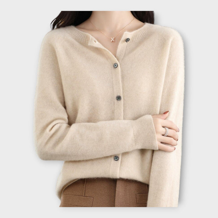 Κομψή Ζακέτα με Κουμπιά