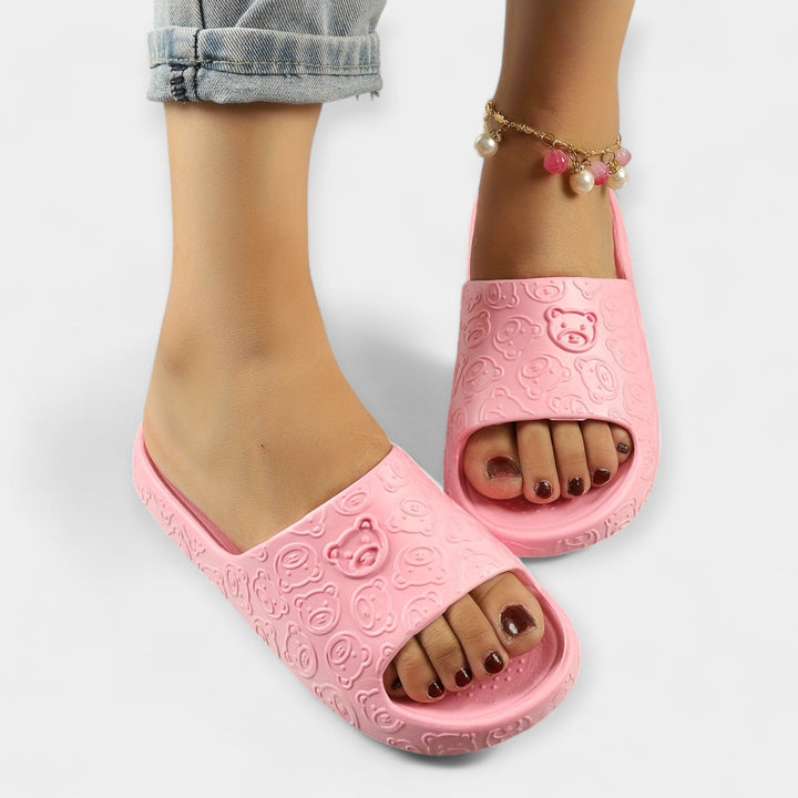 Παντόφλες με Σχέδιο Αρκουδάκι