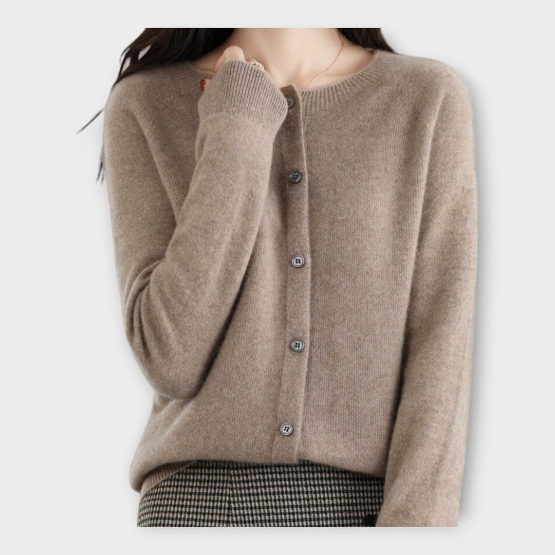 Κομψή Ζακέτα με Κουμπιά