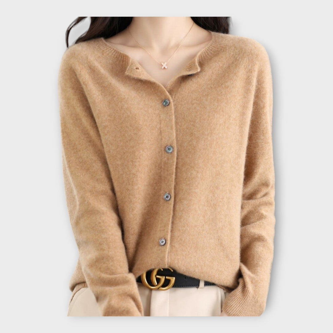 Κομψή Ζακέτα με Κουμπιά