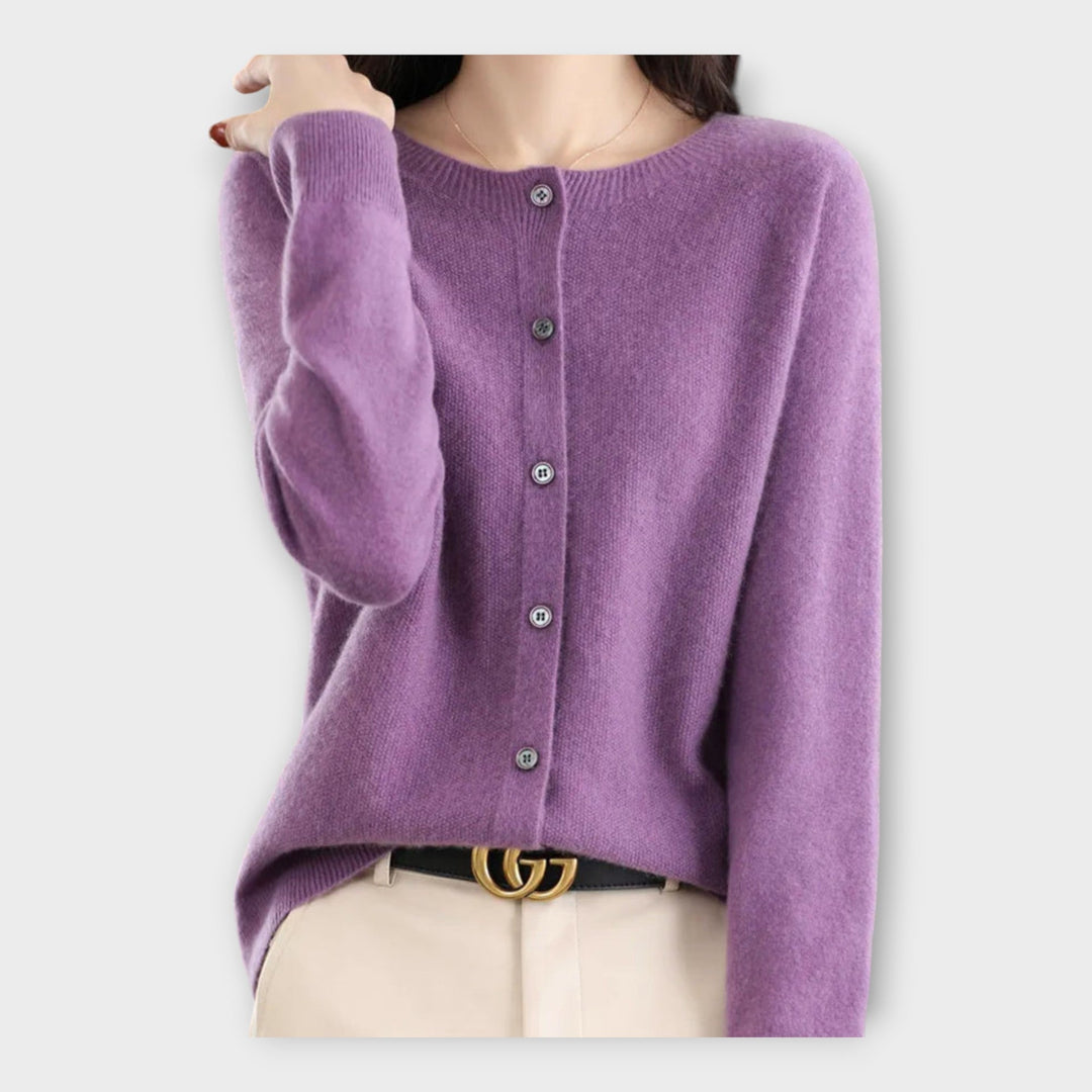 Κομψή Ζακέτα με Κουμπιά