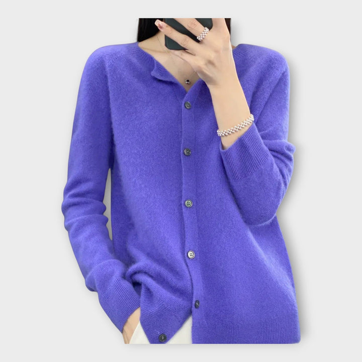 Κομψή Ζακέτα με Κουμπιά