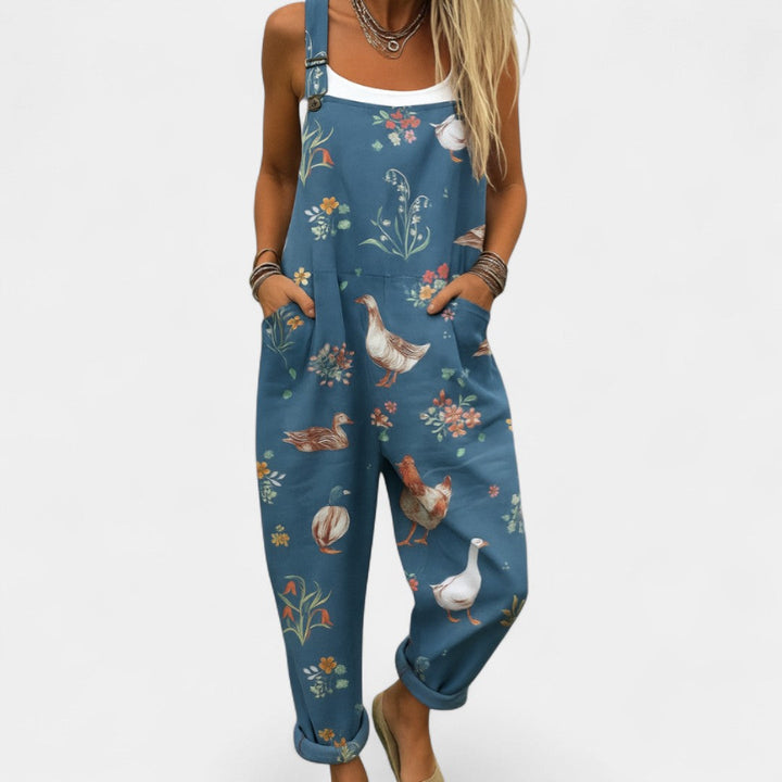 Ζωή - Καλλιτεχνική ολόσωμη φόρμα με ρετρό αισθητική και ελευθερία κίνησης