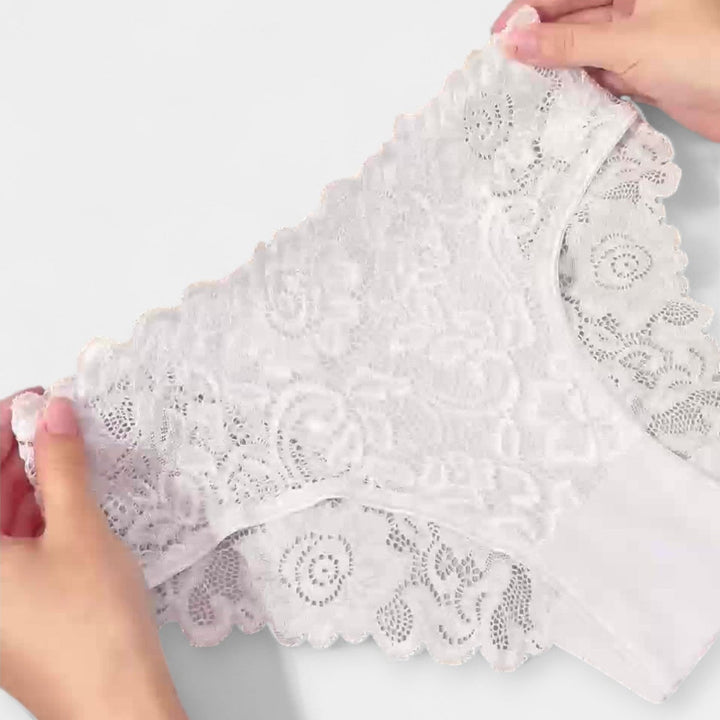 Σετ 3 Σλιπ με Δαντέλα