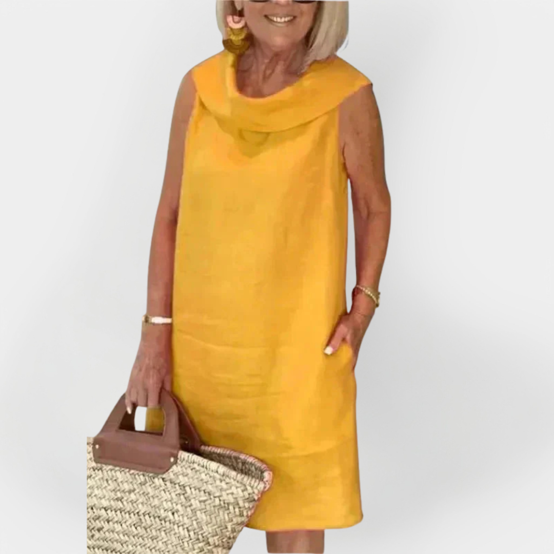 Φόρεμα με Κρουαζέ Γιακά