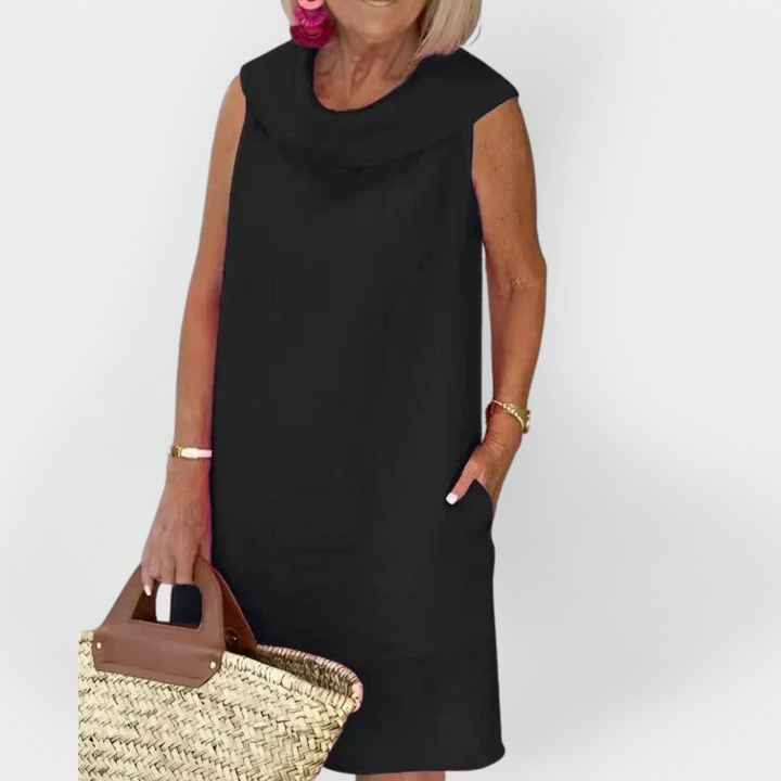 Φόρεμα με Κρουαζέ Γιακά