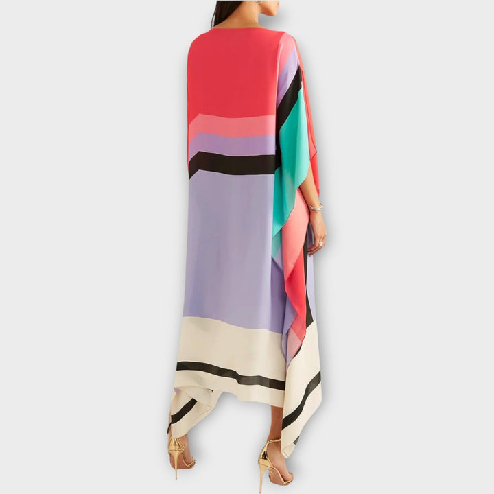 Καφτάνι Με Γραμμικό Σχέδιο