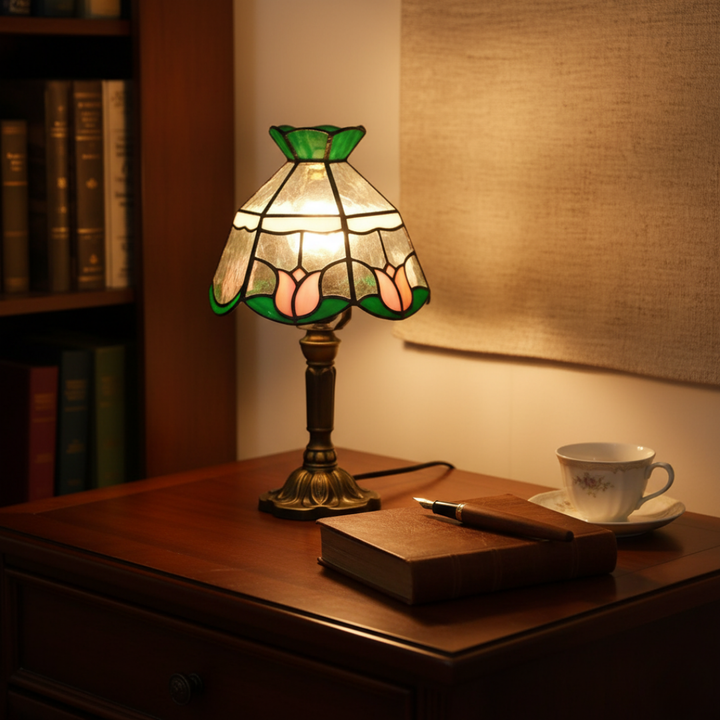 Antyczna barokowa lampa LED