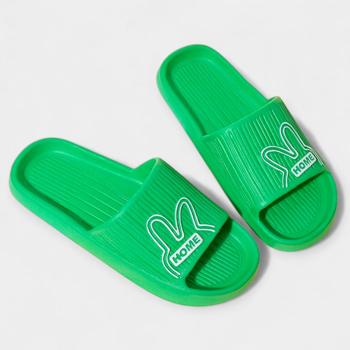 Γυναικείες Παντόφλες με Cartoon Σχέδιο & Ανοιχτά Δάχτυλα