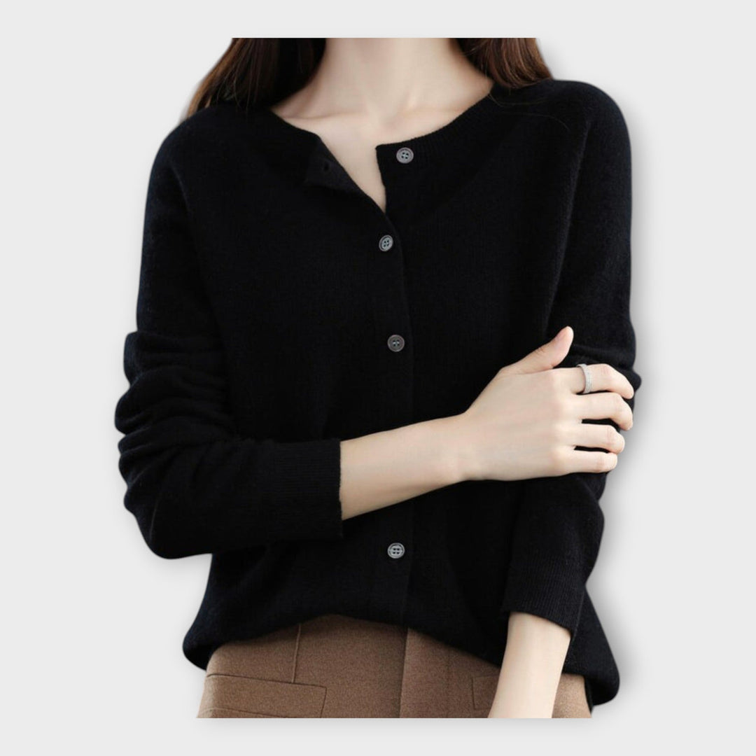 Κομψή Ζακέτα με Κουμπιά