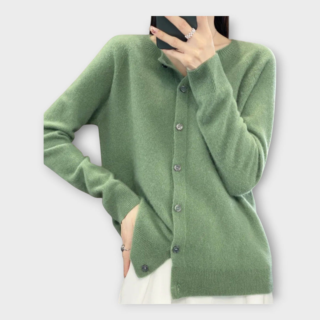 Κομψή Ζακέτα με Κουμπιά