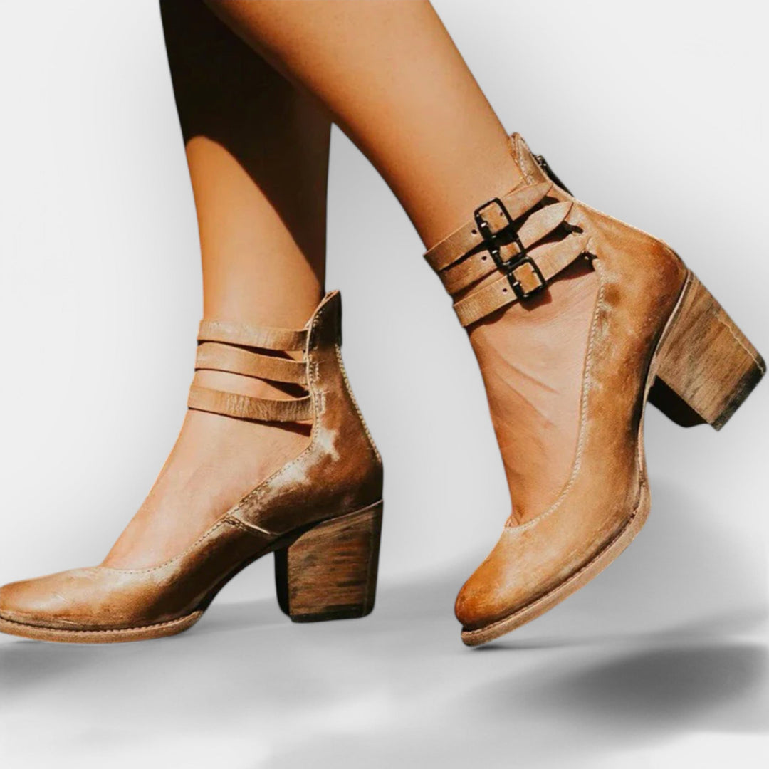 Σανδάλια με Ήπιο Τακούνι