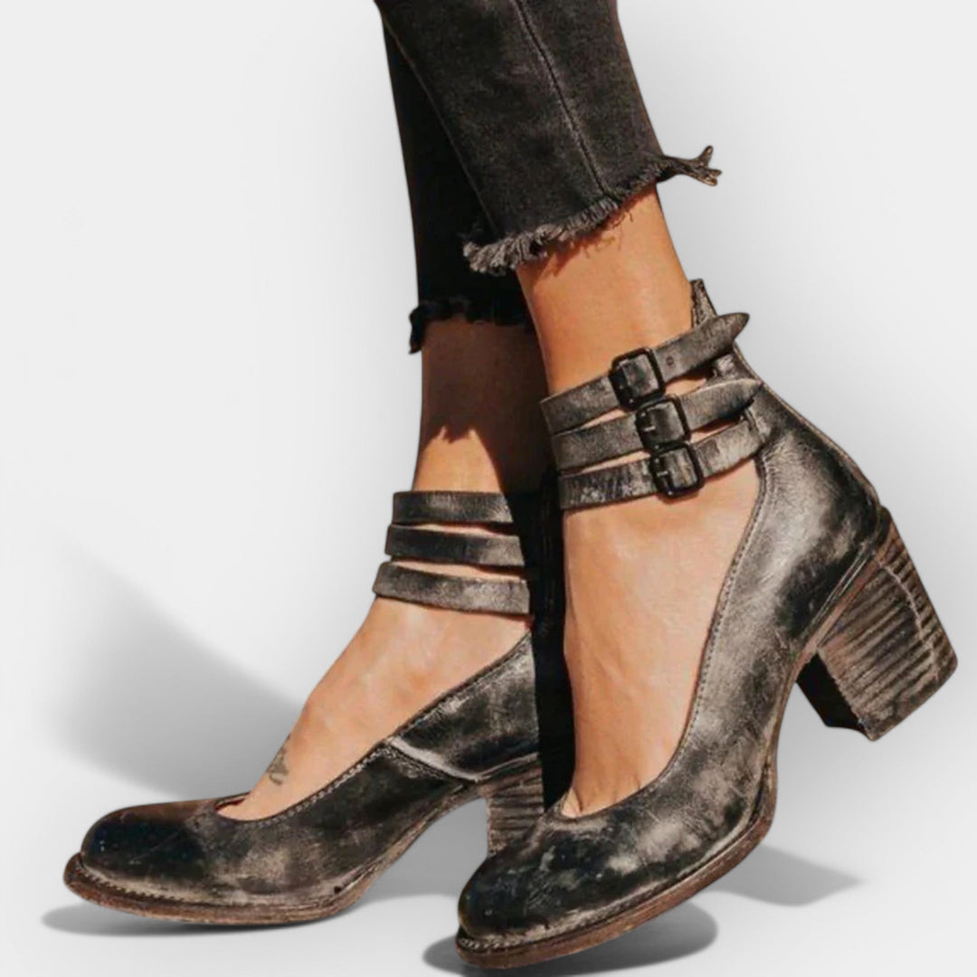 Σανδάλια με Ήπιο Τακούνι