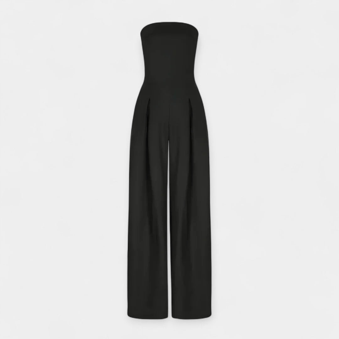 Ολόσωμη Φόρμα με Στράπλες Κορσέ