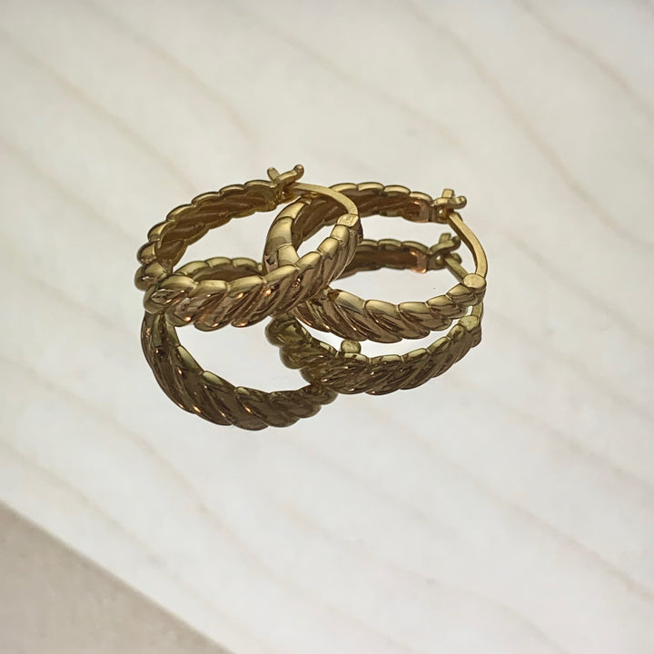 Σκουλαρίκια Στριφτά Twist