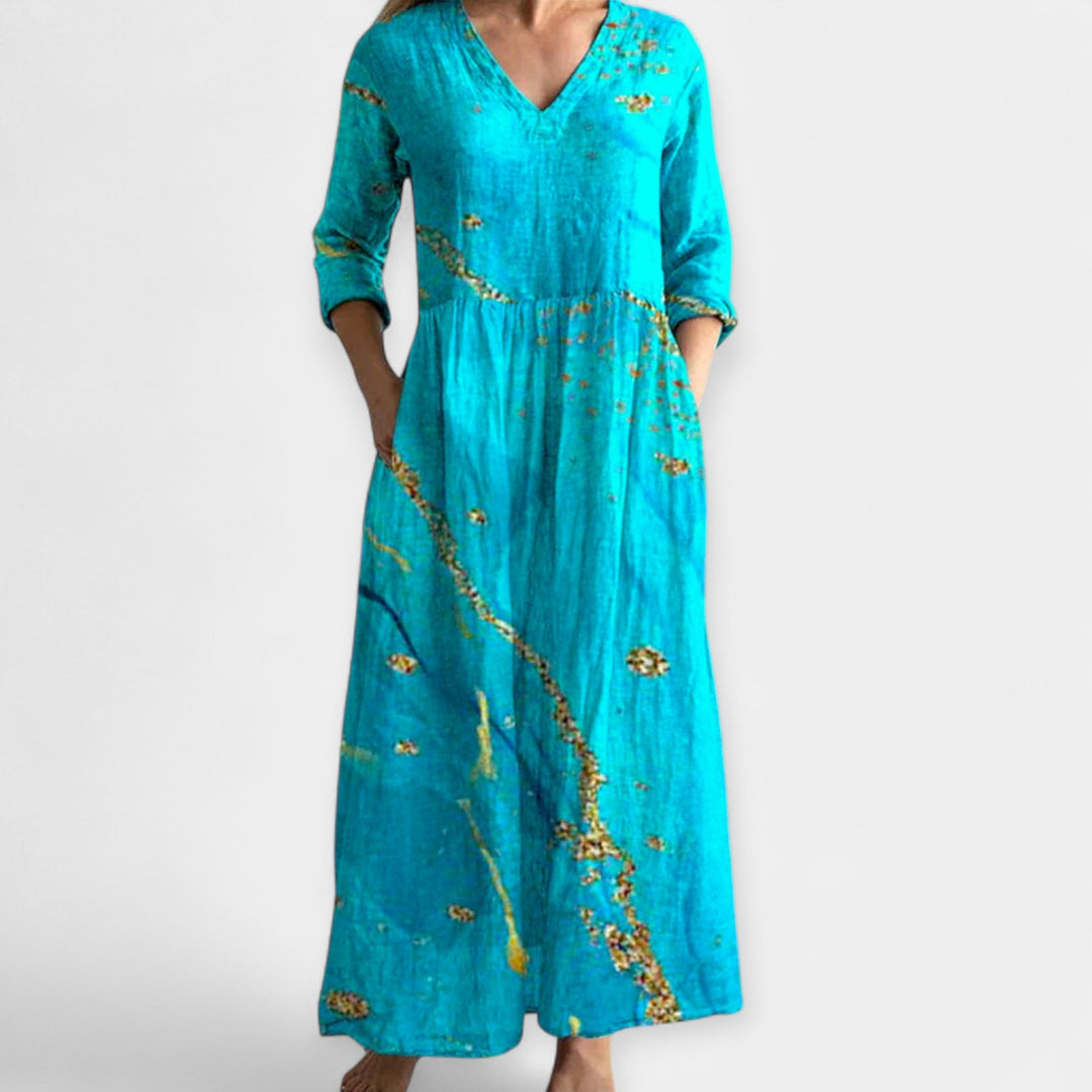 Ελαφρύ Φλοράλ Φόρεμα