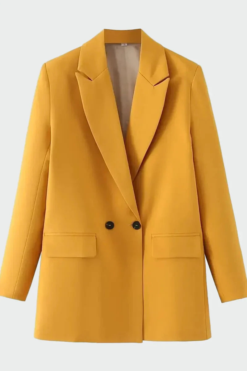 Σακάκι Oversized με Μοντέρνα Γραμμή