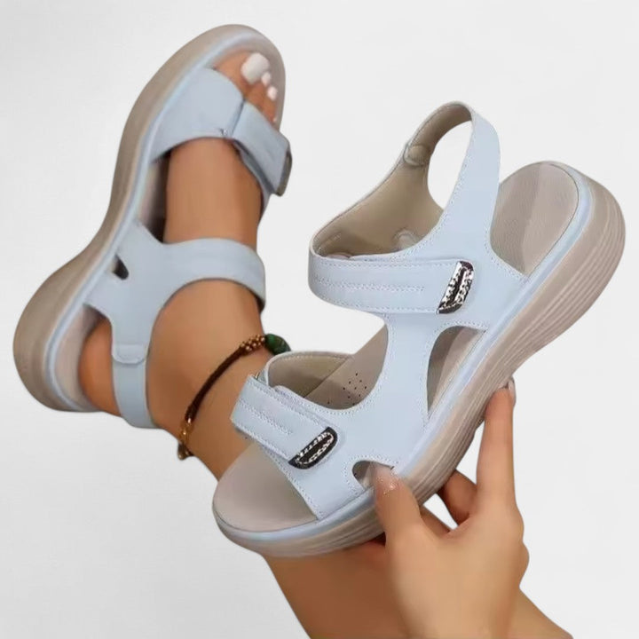 Θεοδώρα - Ορθοπεδικά δερμάτινα σανδάλια υψηλής ποιότητας