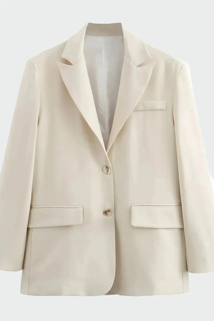 Σακάκι Oversized με Μοντέρνα Γραμμή