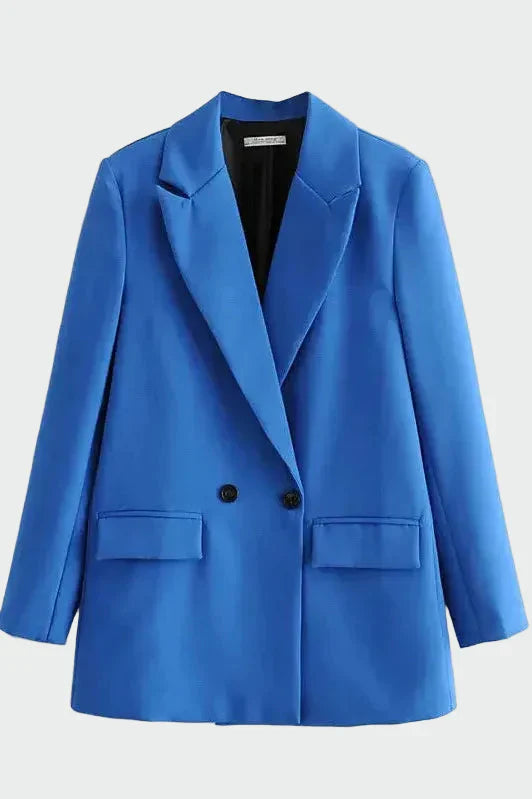 Σακάκι Oversized με Μοντέρνα Γραμμή