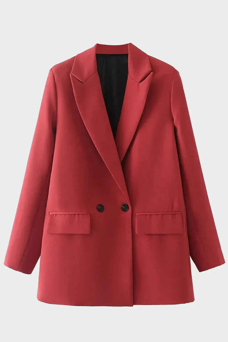 Σακάκι Oversized με Μοντέρνα Γραμμή