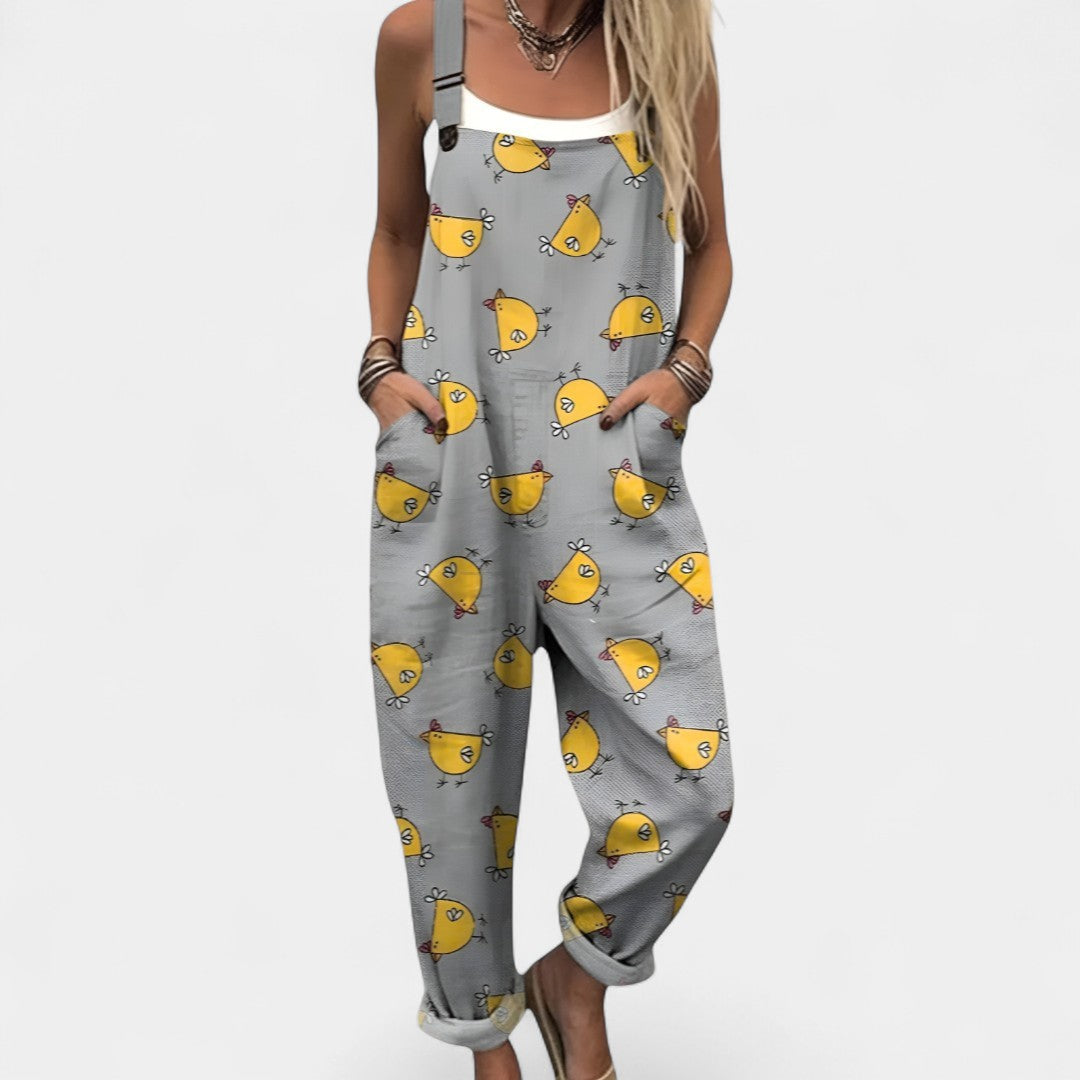 Ζωή - Καλλιτεχνική ολόσωμη φόρμα με ρετρό αισθητική και ελευθερία κίνησης