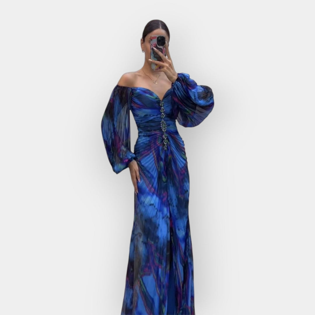 Αέρινο Φόρεμα με Άνοιγμα