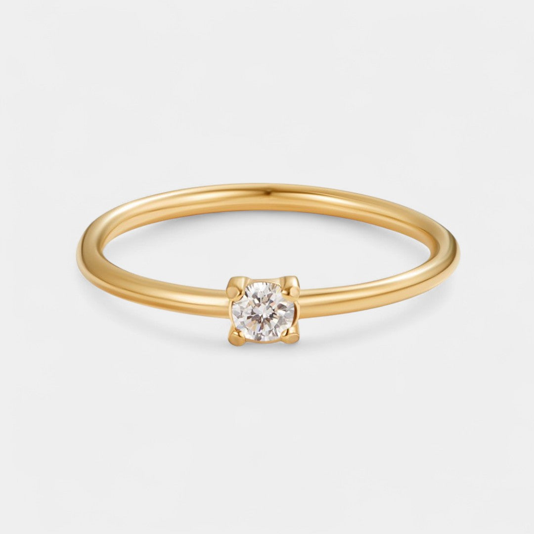 Ιφιγένεια - Χρυσά δαχτυλίδια με λίθο γέννησης