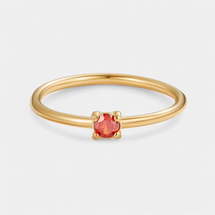 Ιφιγένεια - Χρυσά δαχτυλίδια με λίθο γέννησης