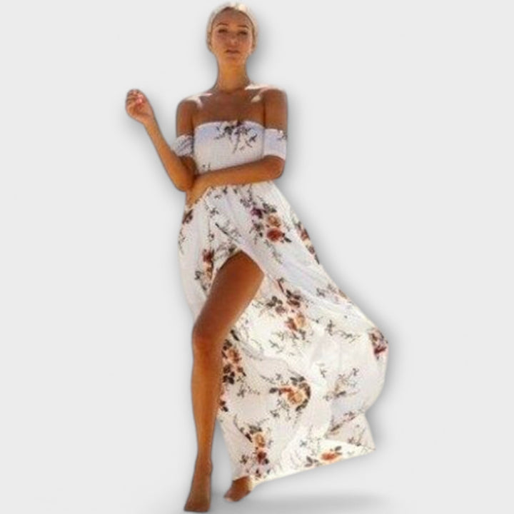 Boho Μίντι Φόρεμα