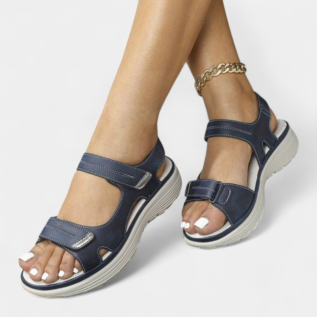 Θεοδώρα - Ορθοπεδικά δερμάτινα σανδάλια υψηλής ποιότητας