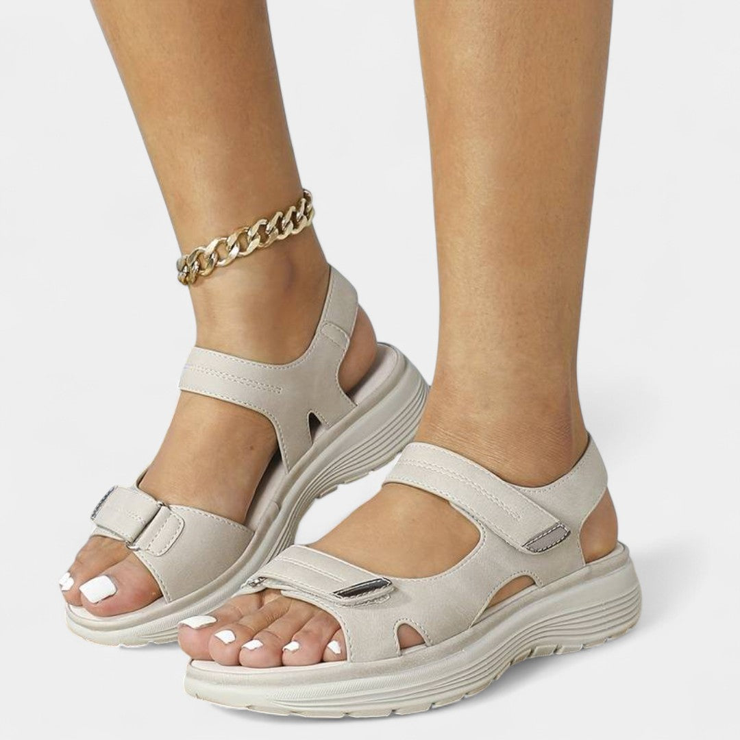 Θεοδώρα - Ορθοπεδικά δερμάτινα σανδάλια υψηλής ποιότητας