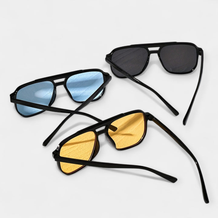 Τετράγωνα Γυαλιά Στυλ Ριβέτα