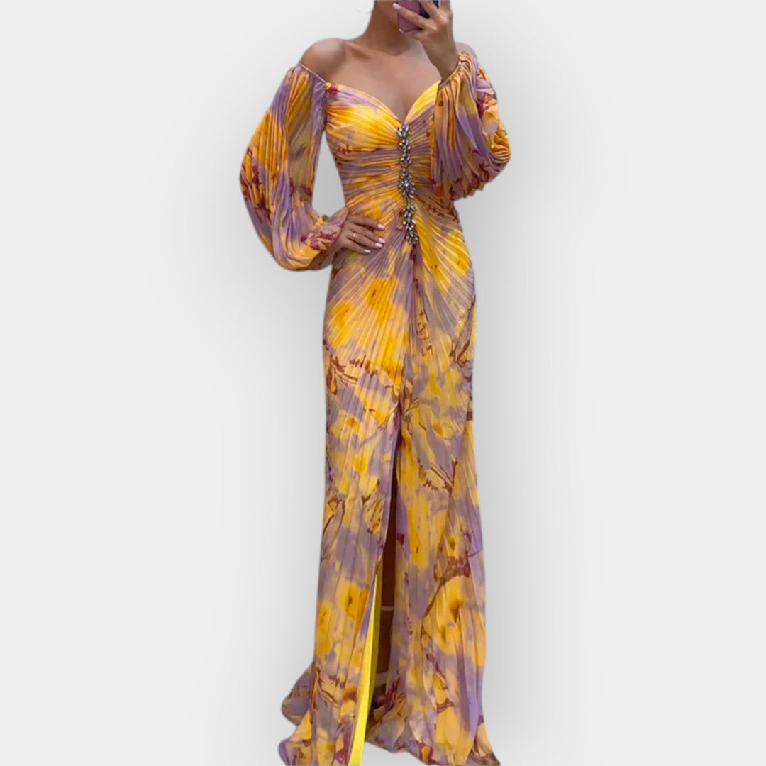 Αέρινο Φόρεμα με Άνοιγμα