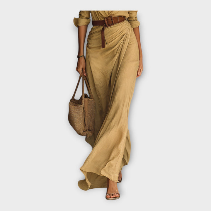 Αέρινο φόρεμα με διαχρονική κομψότητα