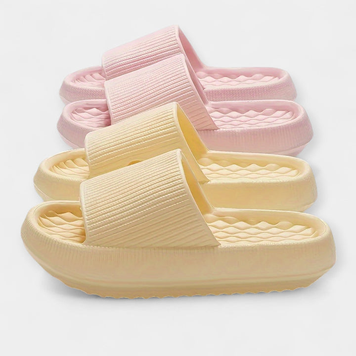 Καλοκαιρινά Slip-On Σανδάλια με Παχύ Πάτο