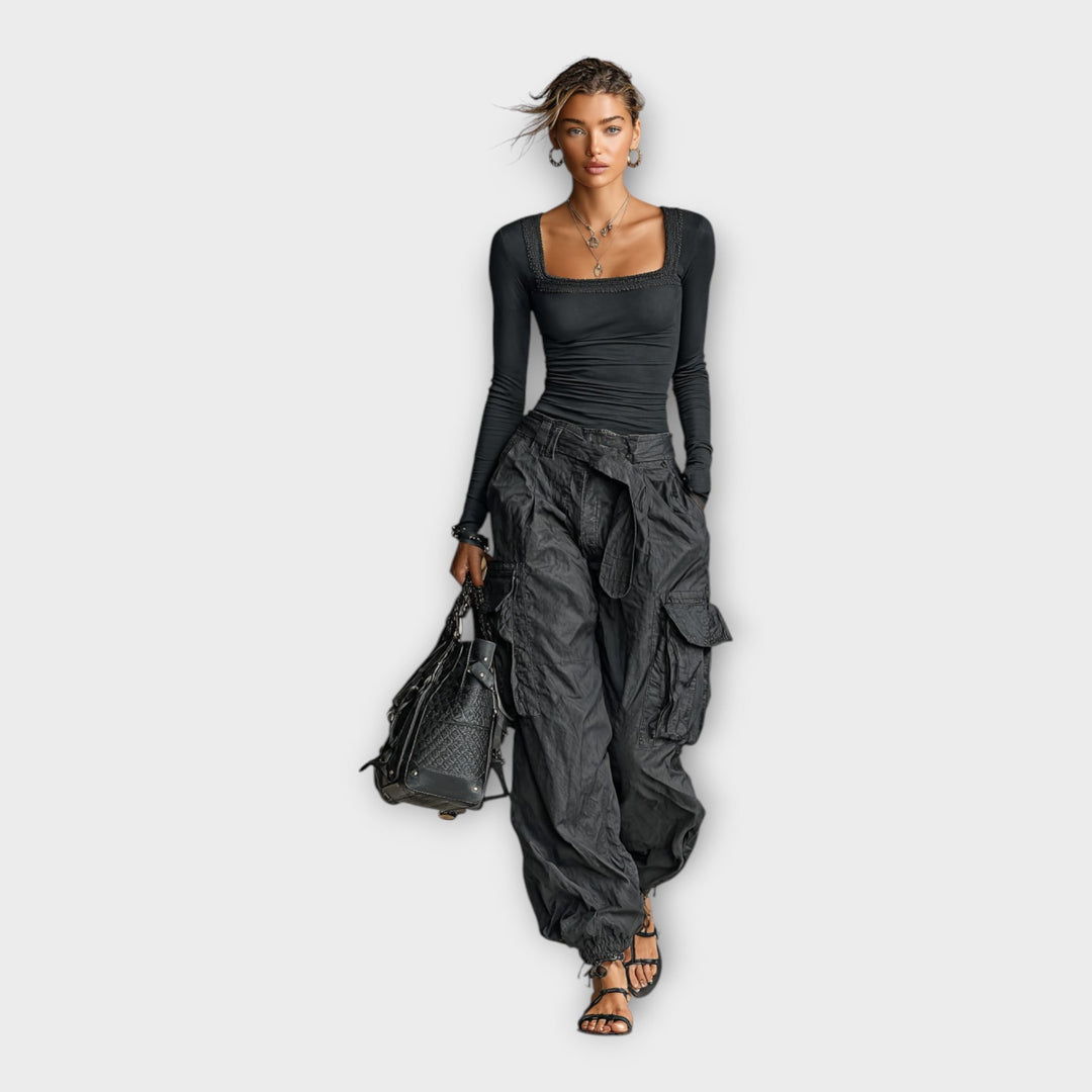 Παντελόνι cargo με μοντέρνα άνεση