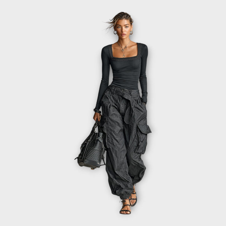 Παντελόνι cargo με μοντέρνα άνεση