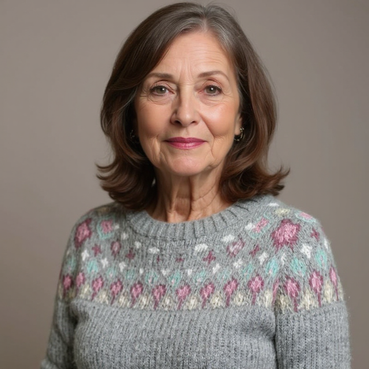 Πλεκτό Πουλόβερ με Κομψό Σχέδιο