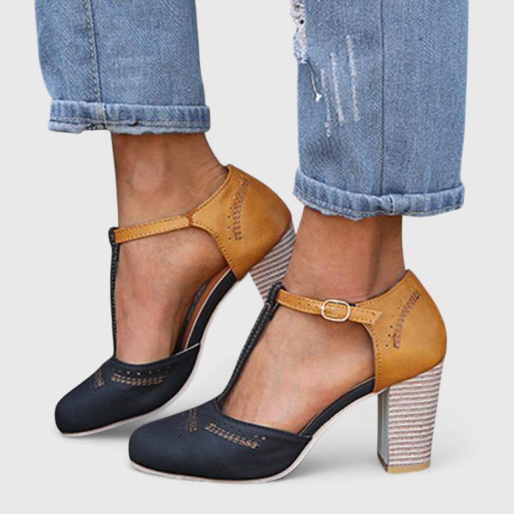 Ζαμπέτα - Γυναικεία παπούτσια με χαμηλό τακούνι, σχεδιασμένα για ισορροπία και άνεση