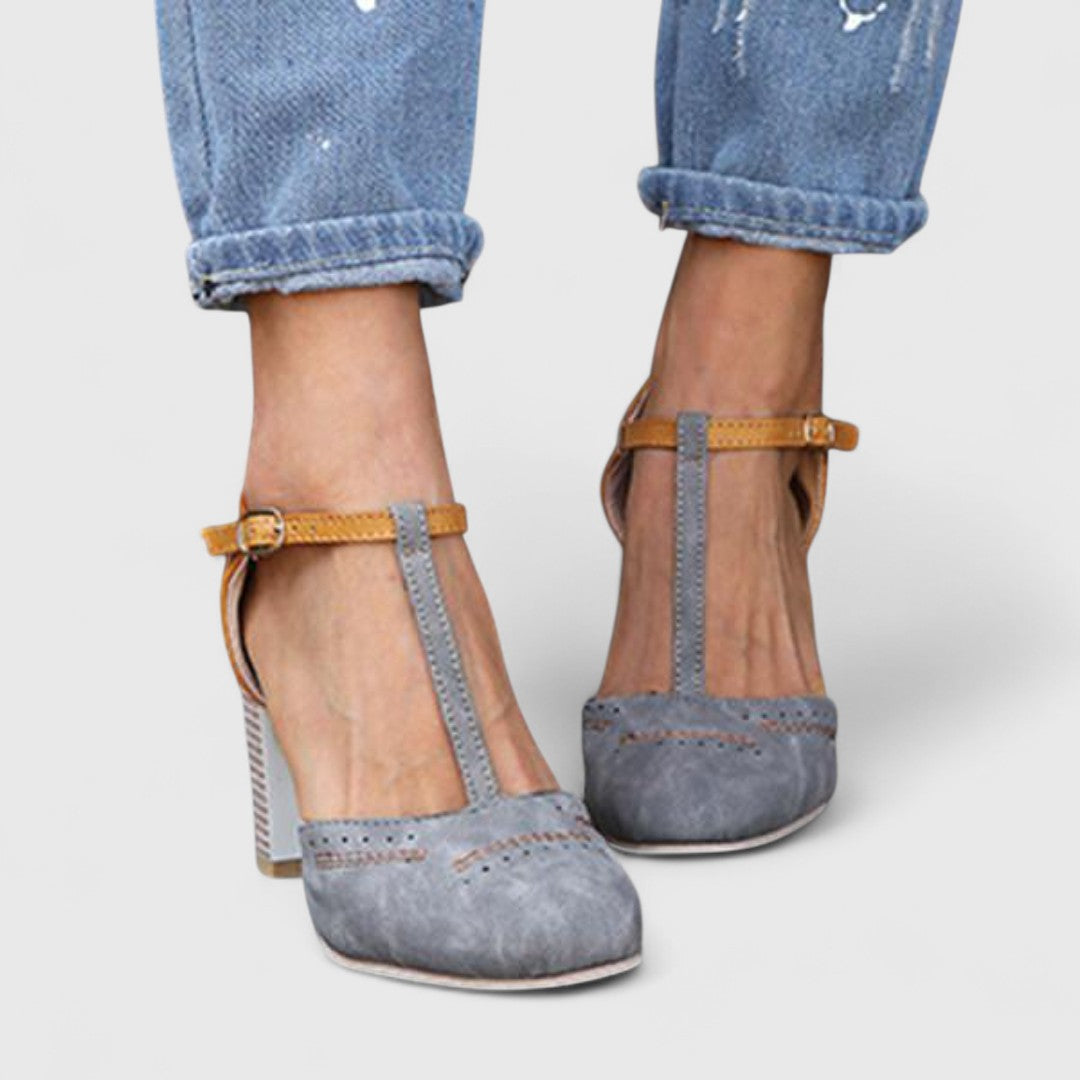 Ζαμπέτα - Γυναικεία παπούτσια με χαμηλό τακούνι, σχεδιασμένα για ισορροπία και άνεση