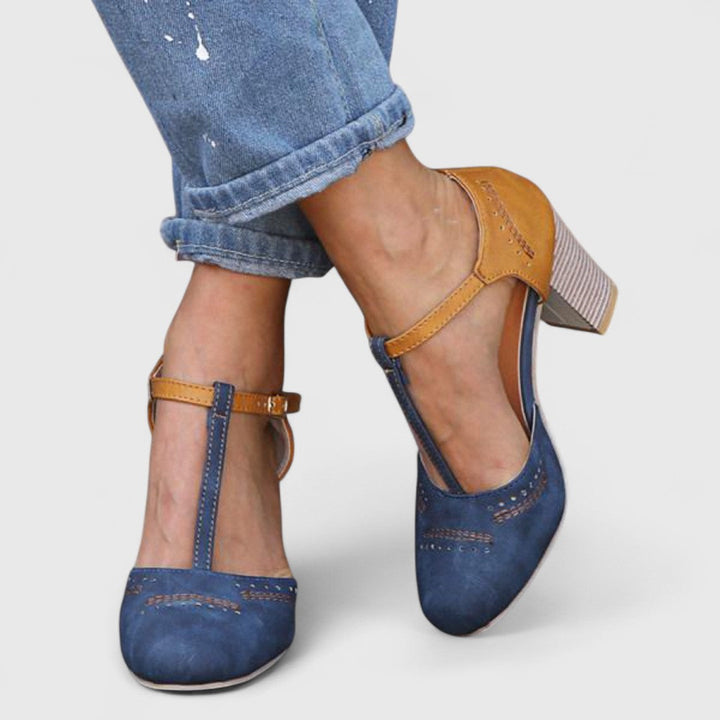 Ζαμπέτα - Γυναικεία παπούτσια με χαμηλό τακούνι, σχεδιασμένα για ισορροπία και άνεση