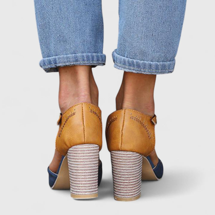 Ζαμπέτα - Γυναικεία παπούτσια με χαμηλό τακούνι, σχεδιασμένα για ισορροπία και άνεση