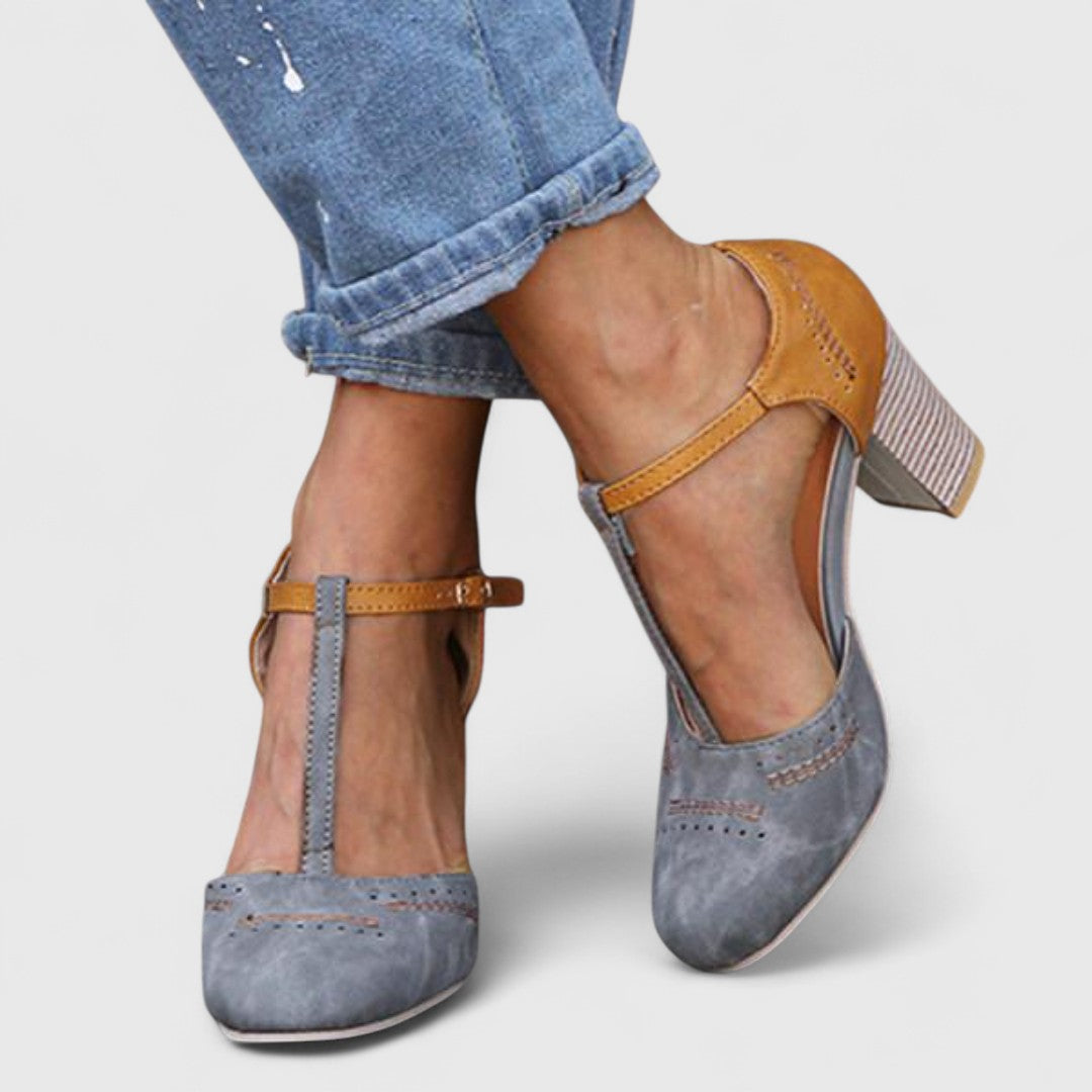 Ζαμπέτα - Γυναικεία παπούτσια με χαμηλό τακούνι, σχεδιασμένα για ισορροπία και άνεση
