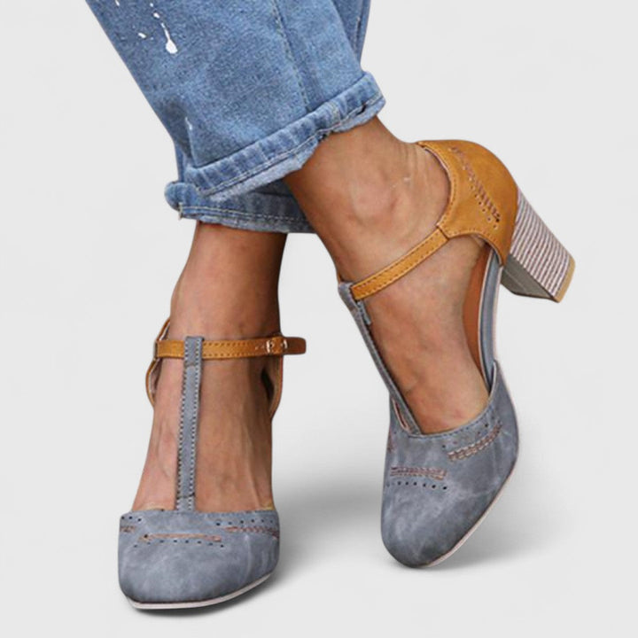 Ζαμπέτα - Γυναικεία παπούτσια με χαμηλό τακούνι, σχεδιασμένα για ισορροπία και άνεση