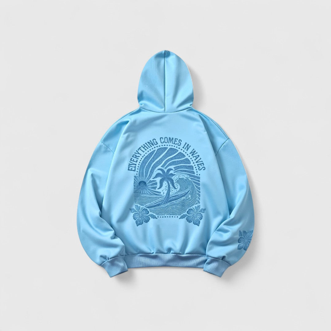 Κρυστάλλω - Κουκούλα με κεντημένες λεπτομέρειες για στυλ και ζεστασιά