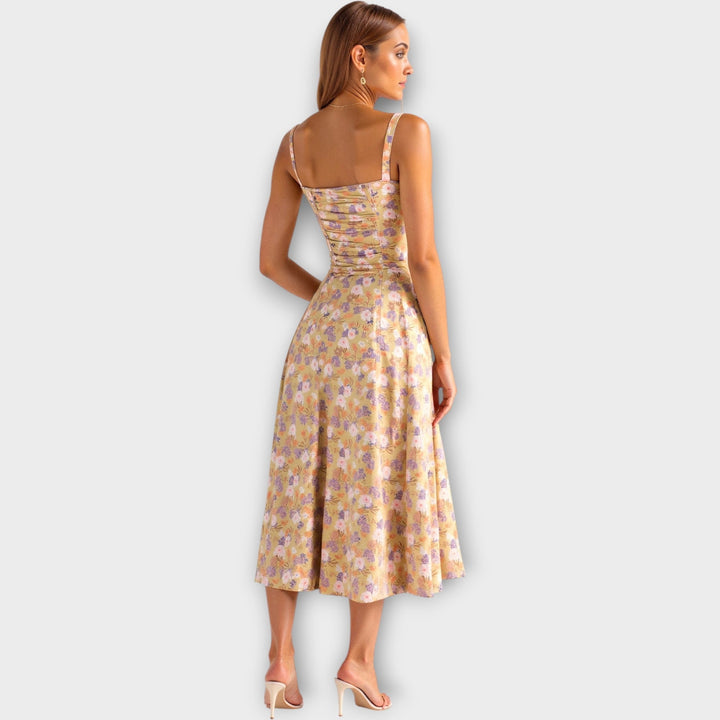 Μίντι Φόρεμα με Κορσέ