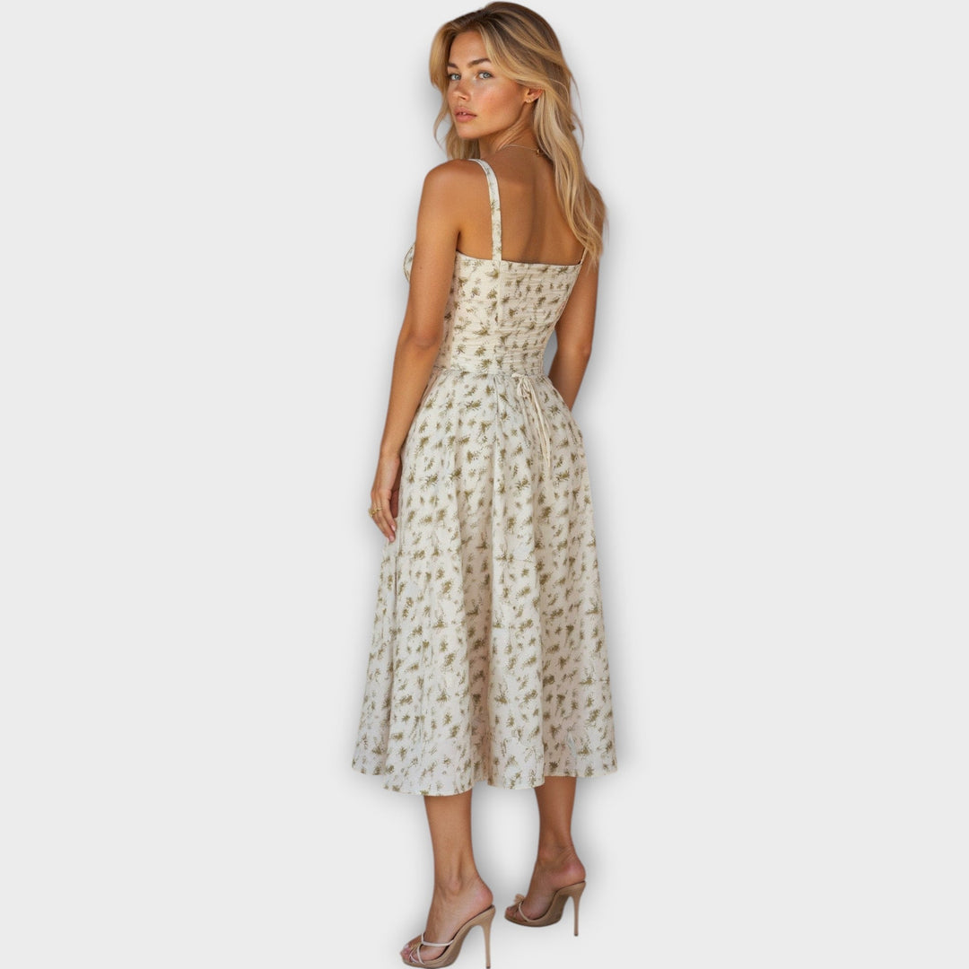 Μίντι Φόρεμα με Κορσέ