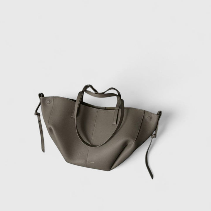 Ηλιάνα - Δερμάτινη τσάντα ώμου vintage για καθημερινή κομψότητα